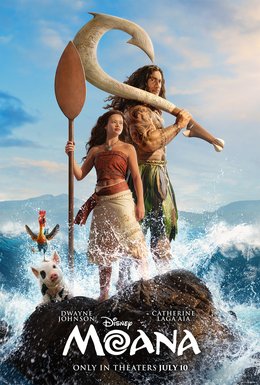 Theatrical poster for Moana